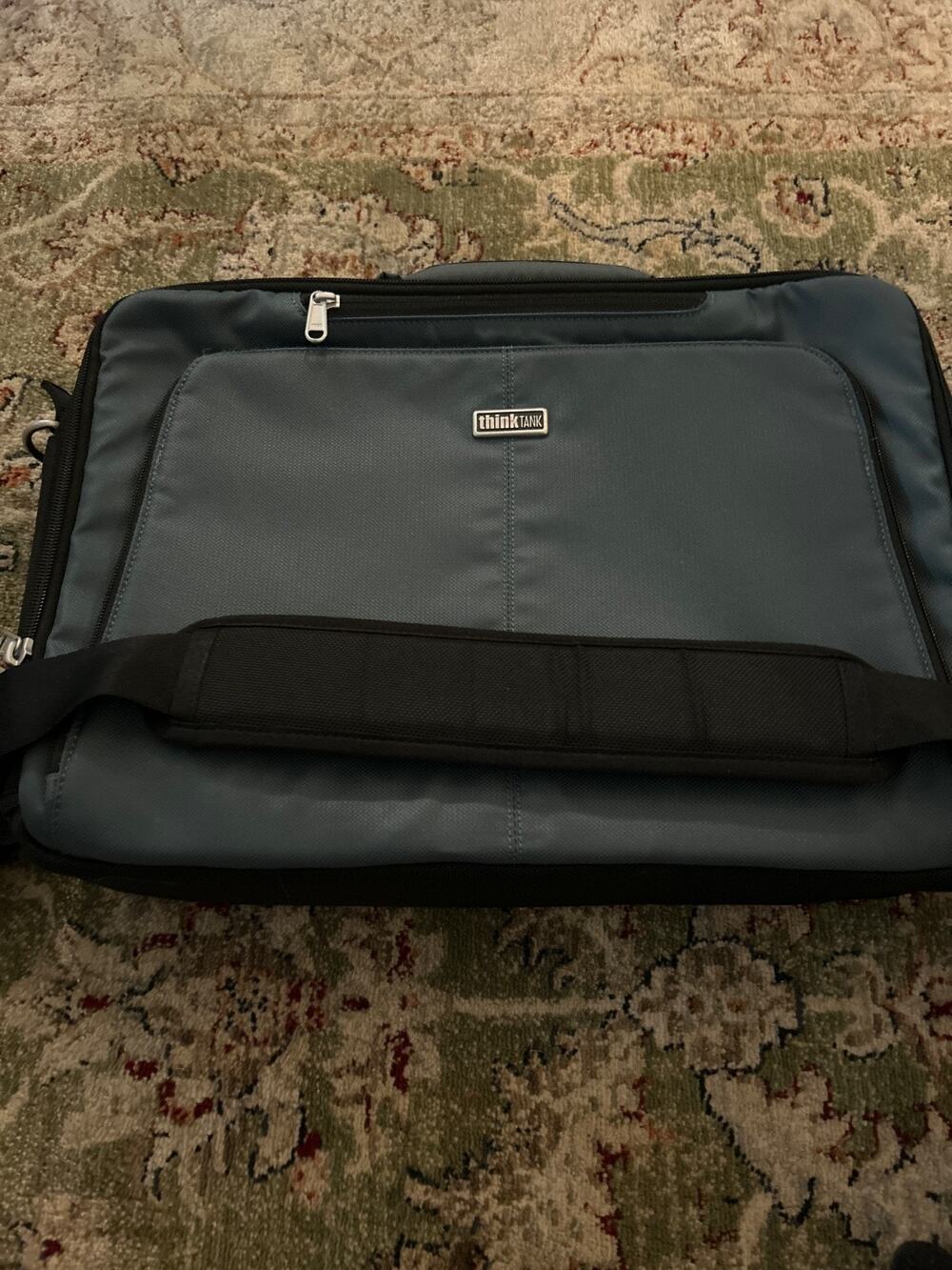 Think Tank Photo My 2nd Brain 15 Briefcase Laptop Bag Blue w/ Strap